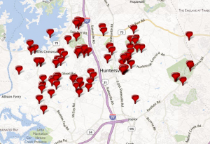 Huntersville Real Estate Sold in March