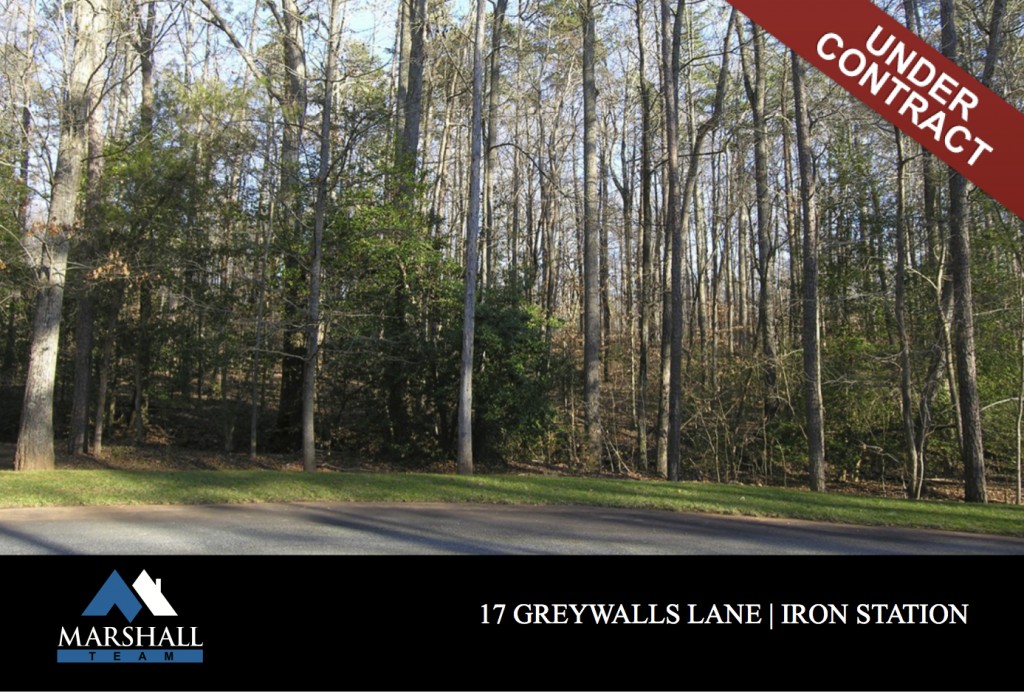 Lot in Maple Grove Iron Station Under Contract